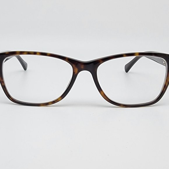 Coach HC6068 5120 Dark Tortoise Eyeglasses Frame w/ Case 52-16-135 - Picture 4 of 16